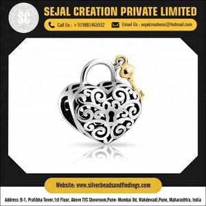 Perles en argent tibétain/perles en argent sterling en gros - Product Image 3