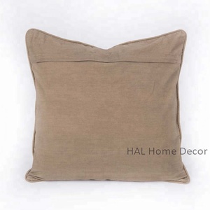 Latest Design Cushion Covers Decorative, Wholesale Hand Embroidered Indian Throw Pillow Case Cover - Product Image 2