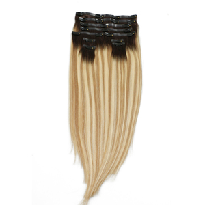 Extensions de <span class=keywords><strong>cheveux</strong></span> afro crépus bouclés blond, avec clips, sans couture, pour femmes - Product Image 6