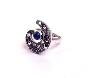 Mode bijoux fins conception simple tigre bague en laiton vintage personnalisé index ouvert bague femme - Product Image 3
