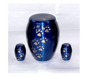Exclusive Design Hot Sale Paw Print Brass Cremation Pet Urn - Product Image 5