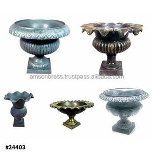 Designer <b>Metal</b> Heavy Duty Urns <b>Garden</b> <b>Ornament</b> - Product Image 1