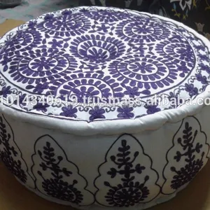 手工embroiderded摩洛哥坐垫