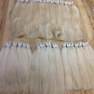 ผมเรมี่ผมตรงสีบลอนด์นุ่มสลวย2020ไมโครผมคน100% ผมแท้ผมบริสุทธิ์เกรดดี - Product Image 2