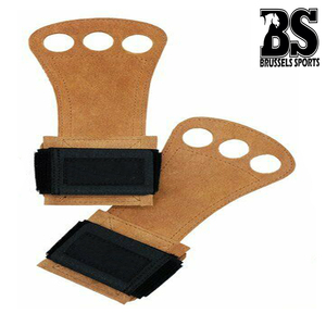 มือจับยกน้ำหนักแบบกำหนดเองได้,อุปกรณ์ออกกำลังกายทำจากหนังมือจับปรับแต่งโลโก้ได้ - Product Image 6