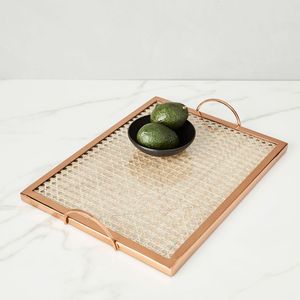 Bandeja de esmalte rectangular de nuevo diseño decorativo - Product Image 2