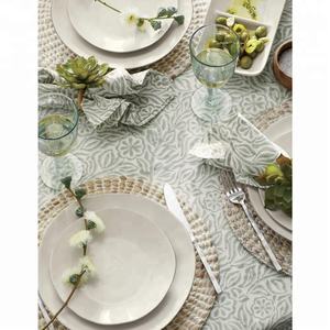 Haute qualité blanc lavé eau jacinthe napperon chargeur plaque écologique tapis de Table en gros pour les fêtes meilleur prix demande - Product Image 6