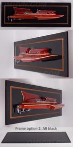 Feraari Thủy Phi nửa thân L90 bằng gỗ thủ công mỹ nghệ | Mô Hình Thuyền & hải lý trang trí cho phòng khách trang trí - Product Image 2