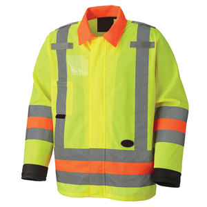 Venta al por mayor ajustable de alta visibilidad de trabajo la noche corriendo tráfico cinturón chaqueta de seguridad de - Product Image 1