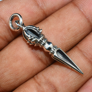 Colgante de belleza para mujer, Plata de Ley 925 lisa, joyería de plata fina fresca - Product Image 5