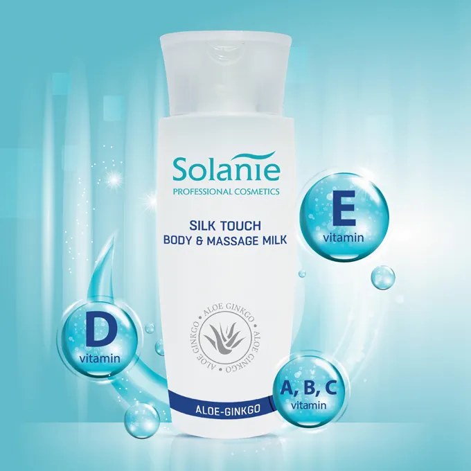 Solanie Zijde Touch Body & Massage Melk Anti Rimpel Massage Crème Anti Aging Hydrateren Bodylotion 150Ml 500Ml