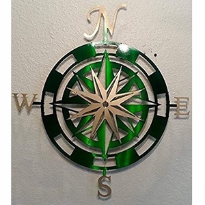 Ttlife — décoration murale de boussole en métal de haute qualité, boussole, ART mural suspendu, nouvelle collection - Product Image 3