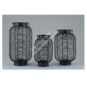 โคมไฟเหล็กสีดำตั้งได้สำหรับกาน้ำชาโลหะมีขาตั้งดีไซน์โคมไฟที่กำลังมาแรงในห้องนั่งเล่นโรงแรมขายร้อนมีวางบนโต๊ะ - Product Image 1