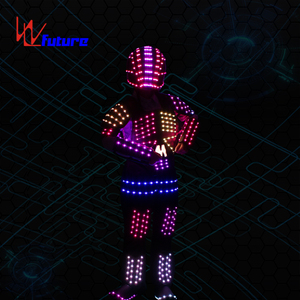 Equipo de baile, <span class=keywords><strong>Club</strong></span> nocturno, DJ, planificador de eventos, disfraz Led, Robot, disfraces robóticos - Product Image 1