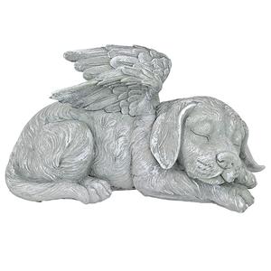 Suministros funerarios de la India, urna de cremación antigua de gato Ángel de Brassworld - Product Image 6