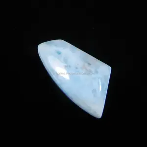 Indian company wholesale larimar 16x8mm fancy cabochon 5.7 cts jewelry setting stone
