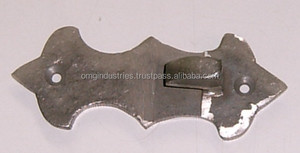 Loquet de porte à anneau durable avec revêtement en poudre noire, autres quincaillerie pour loquet de porte - Product Image 4