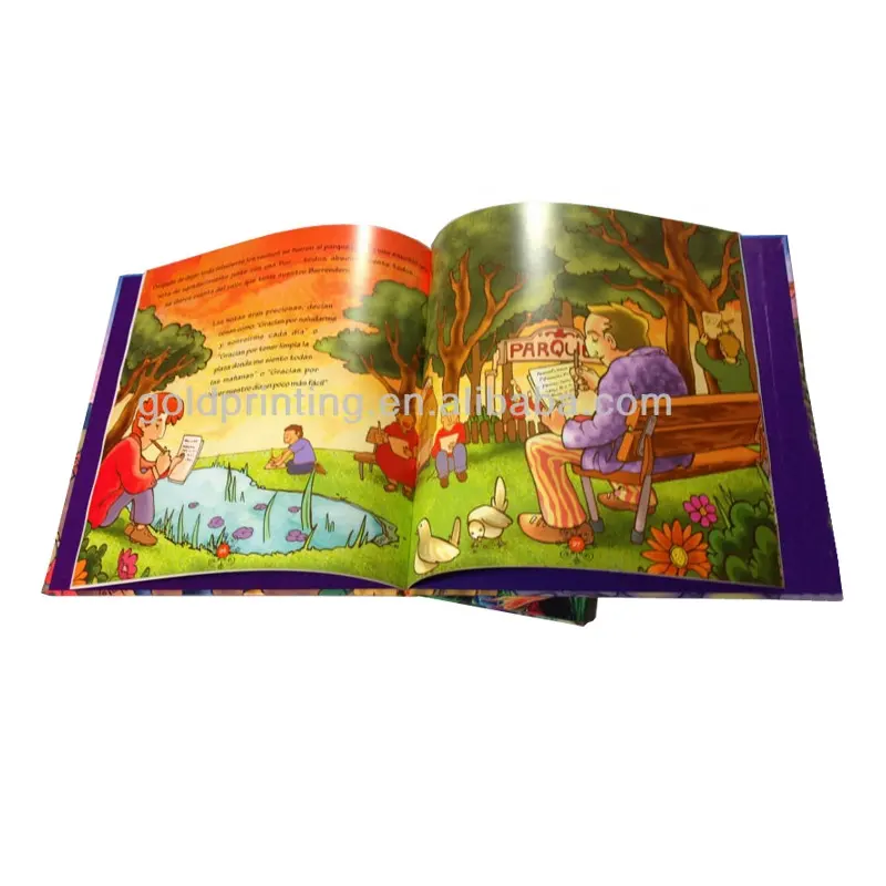 Wholesale Printing English Story Books Child Hardcover Book Printing For Children