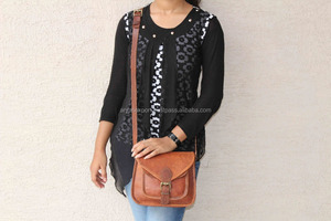 Bolso de mano para mujer, de piel de cabra, de calidad Exports - Product Image 5