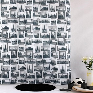 ม่านอาบน้ำลายพิมพ์ดีไซน์สำหรับใช้ในห้องน้ำม่านห้องน้ำจากผู้ผลิตในอินเดีย - Product Image 6