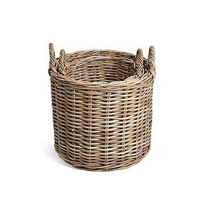 Modern Style Kubu Grey Rattan Loudry Storage Basket Natural Rattan Home <b>Furniture</b> Wholesale Product - Product Image 2