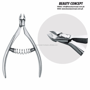 Cortauñas de llegada impresa, cortaúñas de media mandíbula para cutículas, removedor de callos de un solo resorte, rendimiento de deslizamiento suave, ecológico - Product Image 3