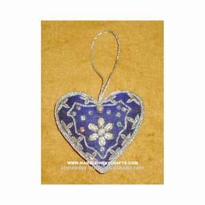 Christmas Hanging Heart Shape Ornament - Product Image 1