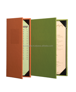 El mejor soporte de menú elegante/soporte de menú de cuero en diferentes colores - Product Image 1