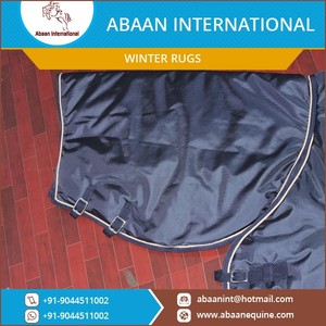 Manta de Invierno Impermeable 1200D con Relleno de 300 GSM y Cuello Integrado, Manta de Invierno para Caballos 1200 Denier con Cuello Combinado - Product Image 4
