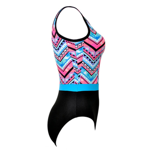 Leotardo de baile de ballet gimnástico personalizado para niñas con diseño de fitness con logotipo personalizado - Product Image 6