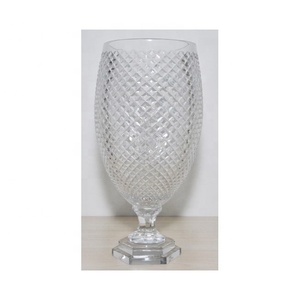 Industry Trending Classic Design Glass Flower <b>Vase</b> Customized Size Shape Logo Uses in Home Hotel Decoration - Product Image 1