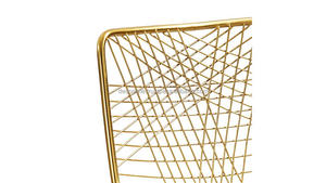 Chaise de bar en laiton - Product Image 5