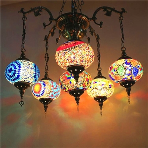 Proveedores de lámparas de mosaico redondo - Product Image 1