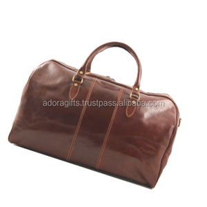 Bolsa de viaje de cuero PU OEM para hombres y mujeres Cierre de cremallera de moda Diseño elegante superior Producto caliente de alta calidad - Product Image 1