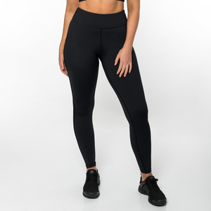 Pantalons de yoga pour femmes Leggings Solid Sexy Mesh Sportswear Fitness Gym Spandex Fabric Four-Way Stretch Breathable with Pockets - Product Image 6