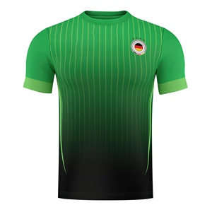 Maillot de football formel de l'équipe française 2023 impression numérique écologique respirant emballage personnalisé gratuit OEM chemises de football tricotées - Product Image 1