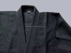 Uniforme JIU JITSU pour enfants, uniforme complet 100% coton noir, JIU JITSU GI, livraison gratuite - Product Image 2