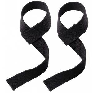 Sangles de musculation GAF STRAP POWER GEAR BARBELL rouge et noir, rembourrage en néoprène, prise ferme, antidérapantes, unisexes, protection des mains, colorées - Product Image 4