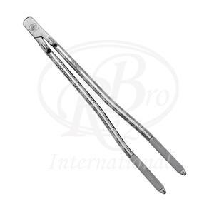 Instrument vétérinaire Fulcrum, forceps dentaire équine avec mâchoire dentelée, extracteur à joint articulé pour les soins équins - Product Image 1