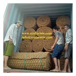 Alfombras de fibra de coco Bio para pavimentación de carreteras, sábanas de fibra de coco Natural, control de maleza - Product Image 3