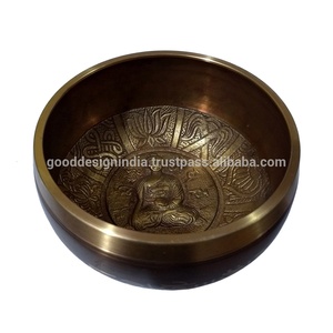 ชามร้องเพลงทิเบต/เนปาลโลหะชามร้องเพลง/ที่มีคุณภาพดีผสมสีบรอนซ์ชามร้องเพลง - Product Image 3