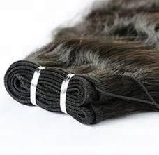 Cheveux humains ondulés à double trame à la machine indienne - Product Image 2