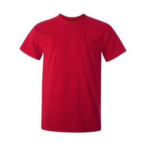 Camiseta básica para hombre stock blanco venta al por mayor de fábrica - Product Image 4