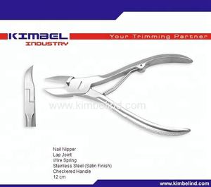 Cortador de uñas para manicura y pedicura de acero inoxidable de alta calidad, cuchillas afiladas, logotipo personalizado, uso de pies encarnados de alta calidad - Product Image 3