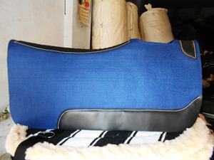 <b>Felt</b> Fabric Lined Saddle <b>Pad</b> - Product Image 3