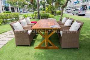 Juego de comedor de lujo, muebles de mimbre, RADS-022 (estilo 2) - Product Image 2