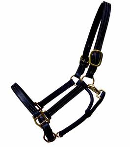 Long Lasting Fine Finish Leather Horse <b>Halter</b> Model AILH-908 All Colors Available Manufacturer - Product Image 6
