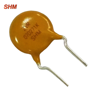 ตัวต้านทานมอฟวาริสเตอร์สังกะสีออกไซด์แบบจุ่มผ่านรูบรรจุภัณฑ์แบบประเมิน14D271K 18V-1.8KV - Product Image 1