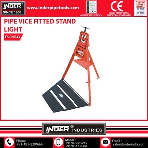 Industrial & DIY Grade Self-Locking <b>Pipe</b> Vice with Fitted <b>Stand</b> Light Customized OEM & ODM Support Best Price for Bulk Order - Product Image 2