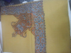 มือเย็บปักถักร้อย Pashmina โอมานมัสซาร์ Turma หัวผ้าพันคอ - Product Image 6